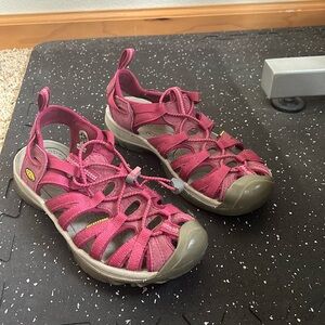 Purple Keen hiking/water shoe